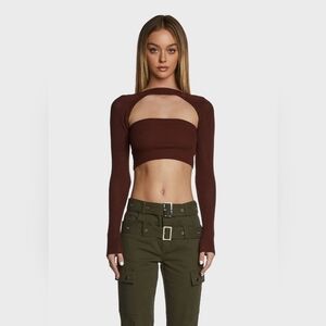 THE KRIPT Luelle Long Sleeve Top THE KRIPT
